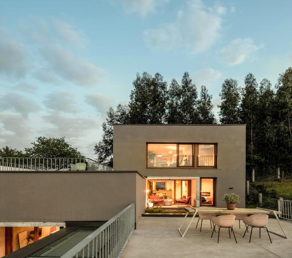 Insua Beach House ปอนเตเบดรา ภายนอก รูปภาพ